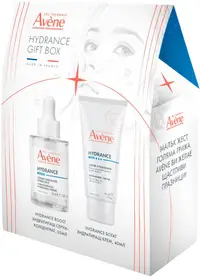 Avène Hydrance Set - Concentrat de ser și cremă hidratantă bogată, 30 + 40 ml