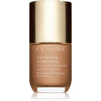 Clarins Everlasting Youth Fluid Foundation make-up pentru luminozitate SPF 15 culoare 113 Chestnut 30 ml