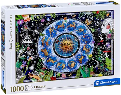 Puzzle Clementoni din 1000 piese - Harta astrologică