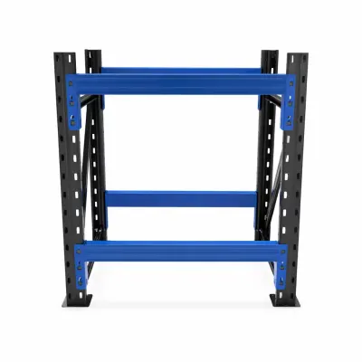 Masa de lucru industriala L1000 x D600 x H1000-1000kg/NIVEL -GRAY &amp; BLUE - fara placaj