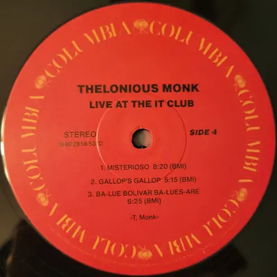 Live At The It Club - Vinyl