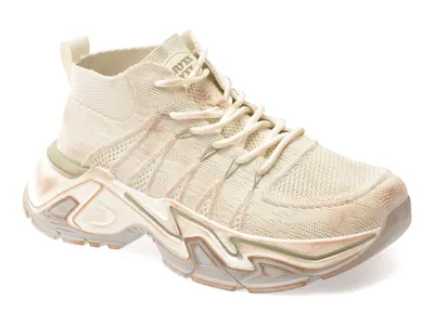 Pantofi sport GRYXX albi, 351208, din material textil