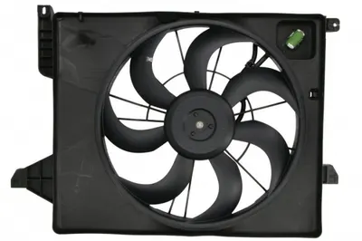 Ventilator radiator (cu carcasa) potrivit KIA SORENTO II, SORENTO II SUV 2.4 2.4LPG 06.09-12.15