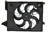 Ventilator radiator (cu carcasa) potrivit KIA SORENTO II, SORENTO II SUV 2.4 2.4LPG 06.09-12.15