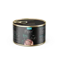 Hrana umeda PIPER CAT STERILISED, carne de ton, conserva, 185g