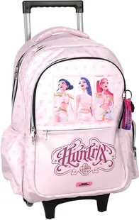 Ghiozdan cu roți GIM K-Pop Demon Hunters - Huntrix Pink