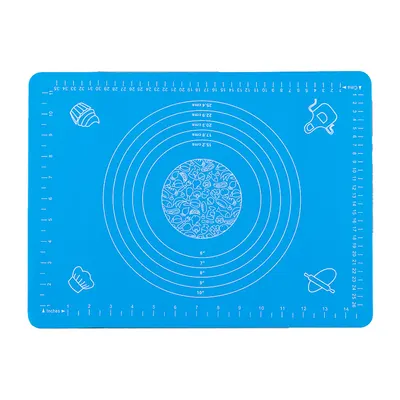 Planseta silicon COOKIE PASTRY 41x29 cm, albastru