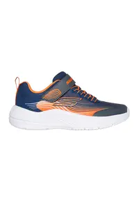 Pantofi sport cu velcro Microspec Advance - Portocaliu/Bleumarin