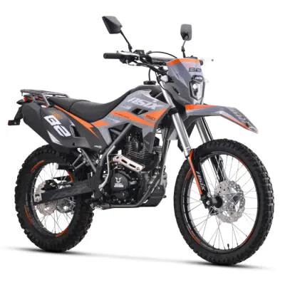 Motocicleta Enduro Cross,Asix XB82, A1, 150cc, 21 18,gri-portocaliu