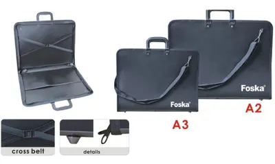 Geanta pentru pictori A3 Foska -Neagra