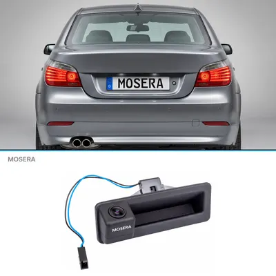 Cameră marșarier BMW Seria 5 E60, E61 2001-2010 AHD 1080P NTSC MOSERA