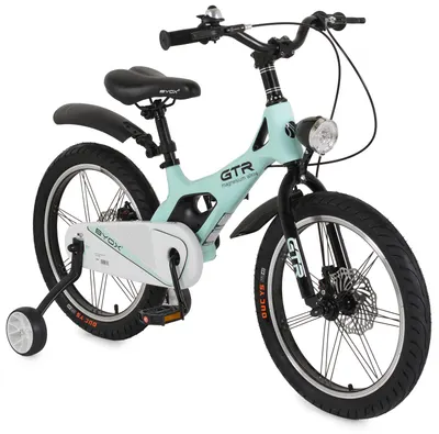 Bicicletă pentru copii Byox - GTR, 18'', mentă
