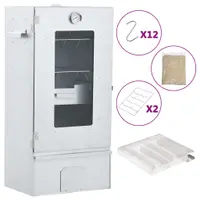Gossi afumatoare cuptor/gratar, generator fum rece, otel galvanizat