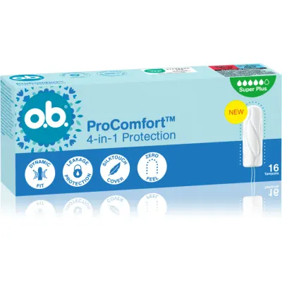 o.b. Pro Comfort Super Plus tampoane în caz de menstruație puternică 16 buc