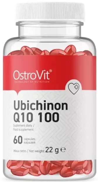 Ubichinon Q10, 100 mg, 60 capsule, OstroVit