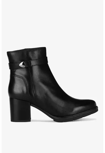 Ghete dama 5905588929987 - Piele naturala - Negru - Negru