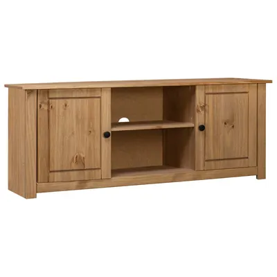 Gossi comoda tv, 120 x 40 x 50 cm, lemn masiv de pin, gama panama