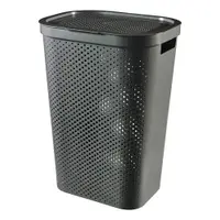 Coș de rufe Curver Infinity Hamper, 60 l, gri