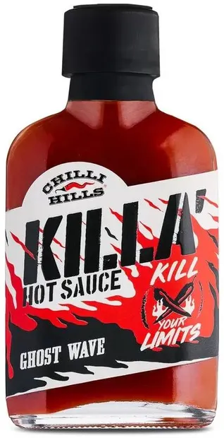 Sos picant fermentat Killa' Ghost Wave, 100 ml, Chilli Hills