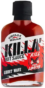 Sos picant fermentat Killa' Ghost Wave, 100 ml, Chilli Hills