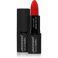 Antipodes Moisture-Boost Natural Lipstick ruj nutritiv culoare Forest Berry Red 4 g