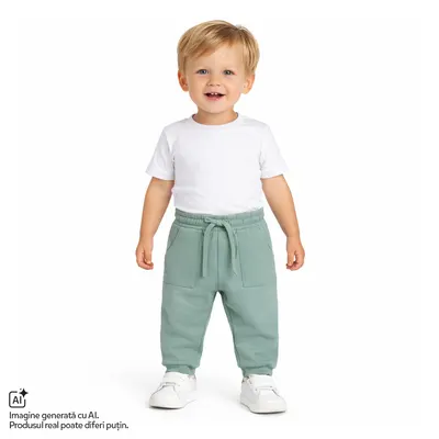 Pantaloni de trening pentru copii Chicco, Verde, 01893-70MC