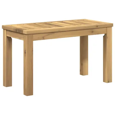 vidaXL Masă de cafea Alb 60,5 x 30 x 36 cm Lemn Solid de Acacia