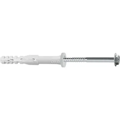 CELO Multifunction frame plug MFR FB 14-80 SSKS, FB, hex-head surub cu integral saiba, zincat