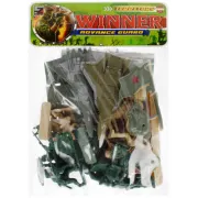Jucarie set armata (soldati, avioane, arme, cai) MegaCreative, 511591, pvc, +3 ani
