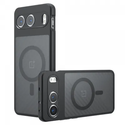 Husa MagSafe pentru OnePlus Nord 4, Techsuit, PureFrost, Neagra Satinata
