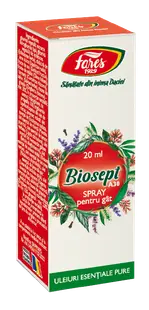 Spray pentru gat Biosept, 20ml, Fares