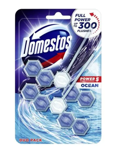 Domestos Odorizant wc cu bile 2x55 g Power 5 Ocean