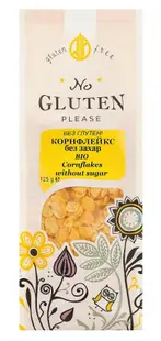 Fulgi de porumb bio, 125 g, No Gluten Please