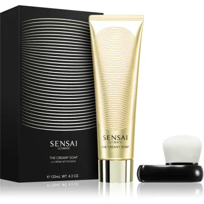 Sensai Ultimate The Creamy Soap sapun crema cu pensula 125 ml