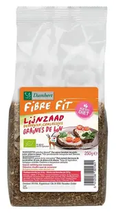 Semințe de in bio zdrobite, 250 g, Damhert