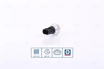 Comutator presiune aer conditionat potrivit ACURA MDX, RDX, TLX; HONDA ACCORD IX, ACCORD VII, ACCORD VIII, CIVIC IX, CIVIC VIII, CIVIC X, CIVIC XI, CROSSTOUR I, CR-V II, CR-V III 1.0-Electric 01.04
