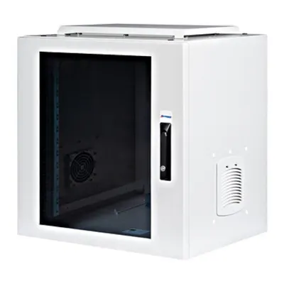 Dulap de perete usa sticla,IP55 Indoor,H663 W600 D450,1912U