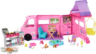 Set de joacă Barbie - Rulota visurilor lui Barbie