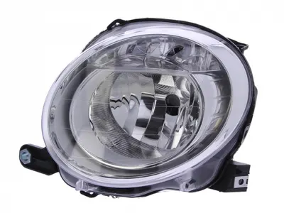 Far fata Stanga (halogen, H7 WY21W, electric, cu motor, culoare semnalizator: transparent) potrivit ABARTH 500 595 695, 500C 595C 695C; FIAT 500, 500 C 01.07