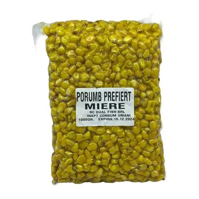 Porumb Prefiert vidat, aroma de MIERE, 1 kg, Dual Fish