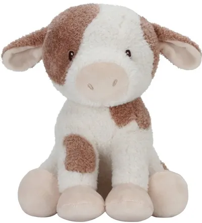 Jucărie de pluș Little Dutch Little Farm - Vacă, 25 cm