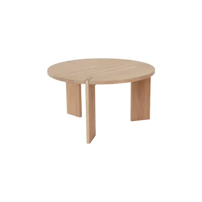 Măsuță de cafea în culoare naturală rotundă din lemn de stejar ø 65 cm Oy – OYOY Living Design