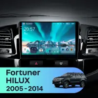 Navigatie Auto Teyes CC4 Toyota Fortuner 2005-2007 6+128GB 9.5" QLED Octa-core 2.7Ghz, Android 4G Bluetooth 5.1 DSP