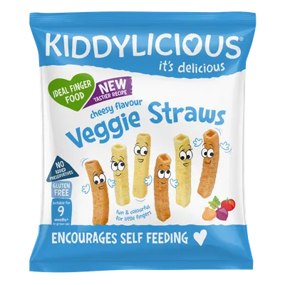 Sticksuri din legume cu aroma de branza, 12g, Kiddylicious