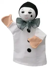 Păpușă de teatru Moravska ustredna Brno - Piero, 25 cm
