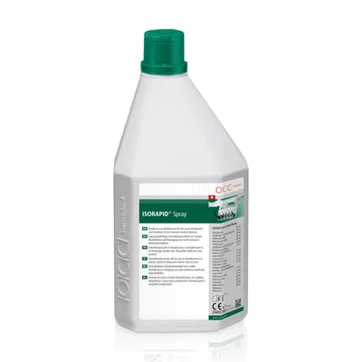 ISORAPID Spray 1 L – Dezinfectant rapid fără aldehide pentru echipamente medicale
