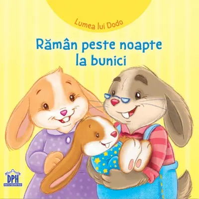 Rămân peste noapte la bunici - Board book - Adrienne Heymans