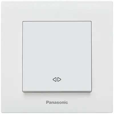 Intrerupator cap scara Karre Plus Panasonic alb