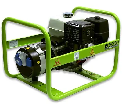 Generator de curent monofazat E8000, 6.4kW - Pramac