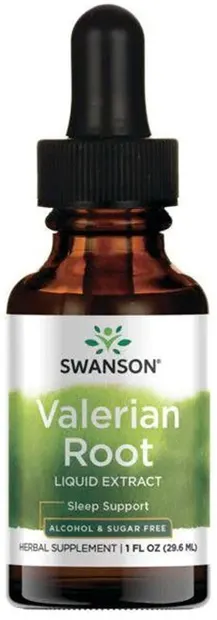 Valerian Root Liquid Extract, 29.6 ml, Swanson